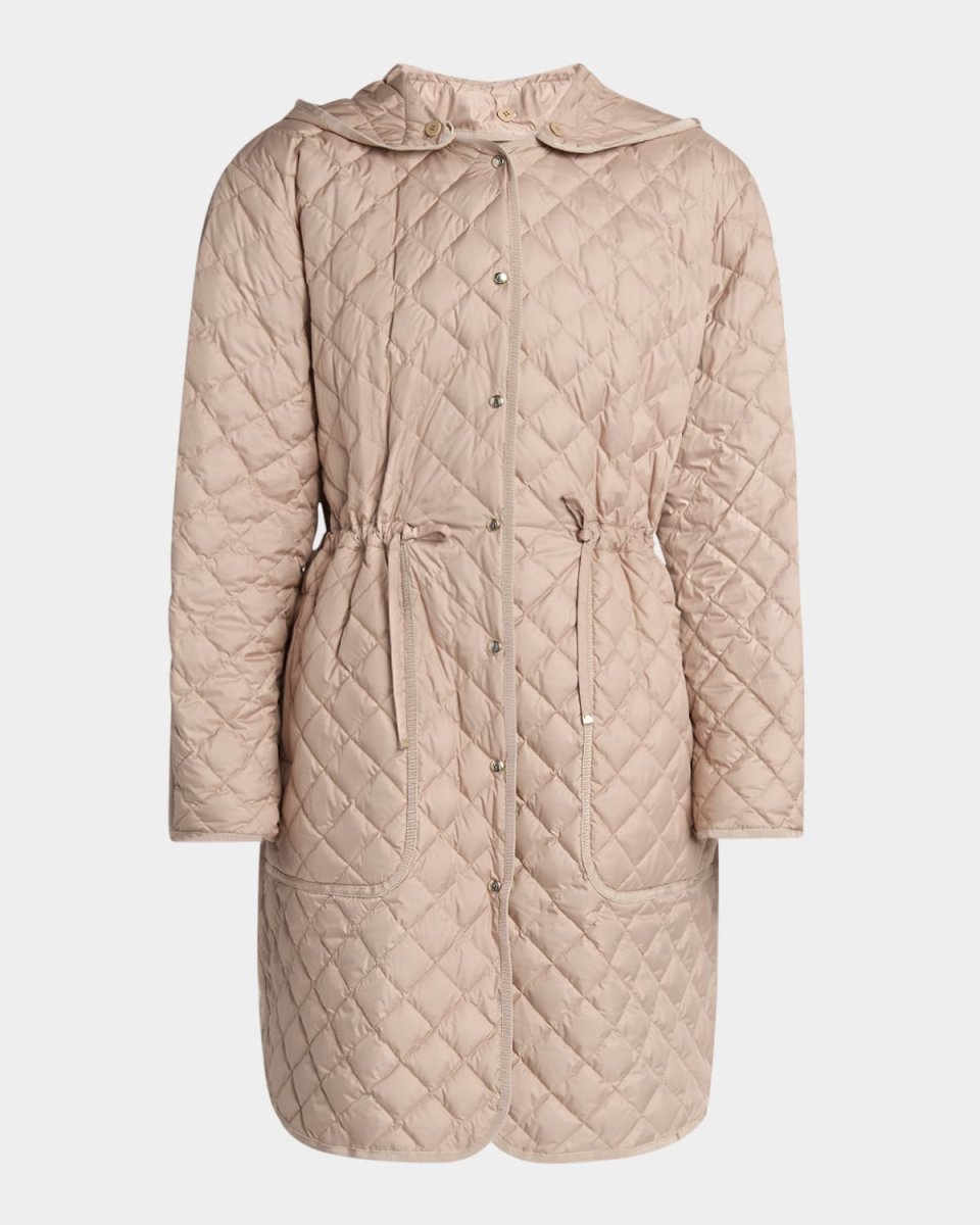 Etelan Quilted Down Parka